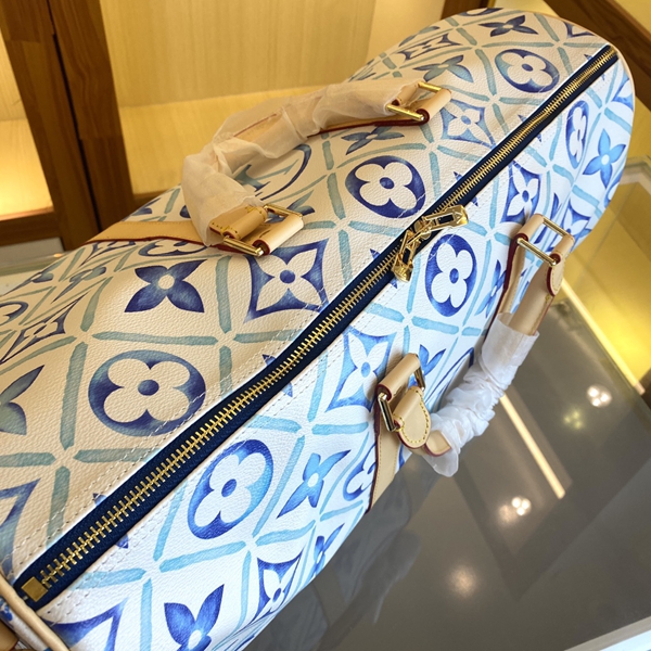 ルイヴィトンバッグ角部分ディテール